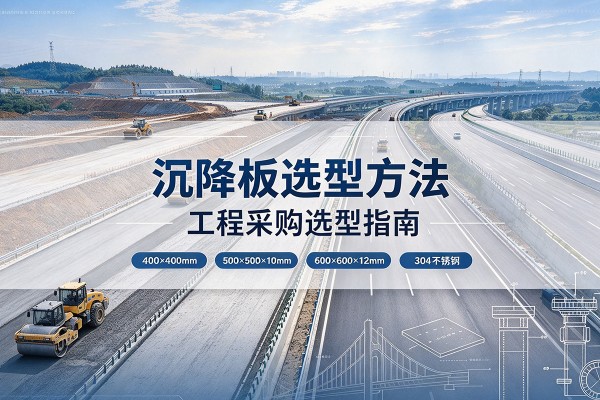 长清沉降板选择方法