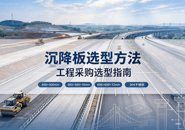 长清沉降板选择方法