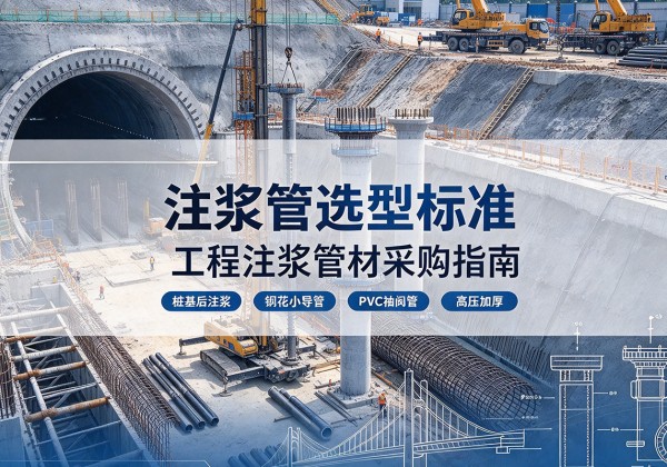 长清注浆管选型标准